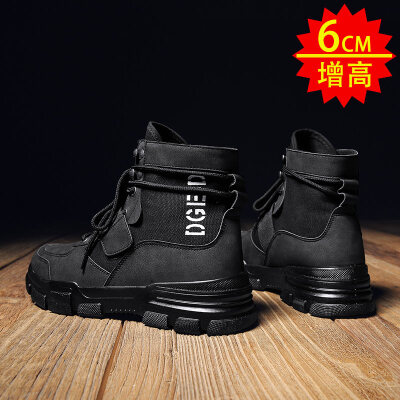 

Mens shoes summer 2019 new style Korean tide high-help martin mens boots