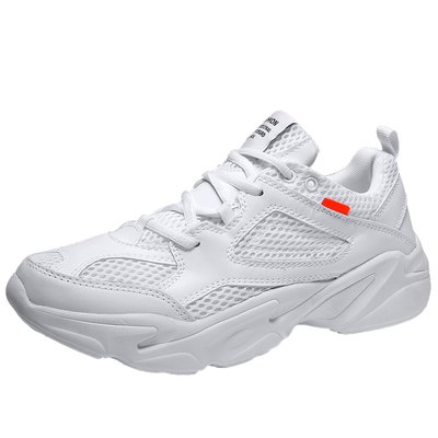 

2019 Male Lace-up Men Sneakers High Quality Man Non Slip Comfortable Casual Shoes Mesh Sneakers Breathable Outdoor Walking Shoes