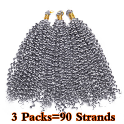 

3 Packs Afro MarleyBob Crochet Hair Marlibob Crochet Extension Kinky Curly Kinky Bundle Ombre Braidng Hair Extensions