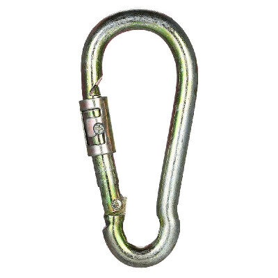 

Small Stainless Steel Safety Hook Chain Hooks Mini Hooks for Safety Rope Outdoor Rock Climbing Hook Seat Belt Accessories Carabine