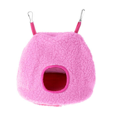 

Winter Warm Cashmere Hamster Bird Hanging House Small Pets Rabbit Soft Cage