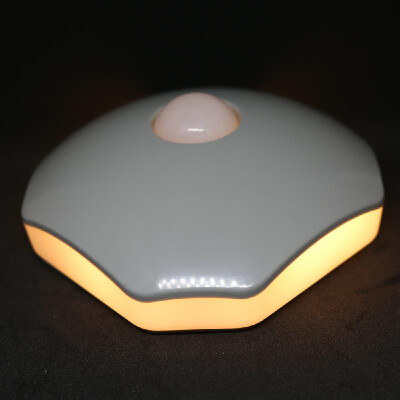 

Intelligent LED Induction Lamp Octagonal Sensor Night Light Bed Bedside Lamp for Bedroom Hallway