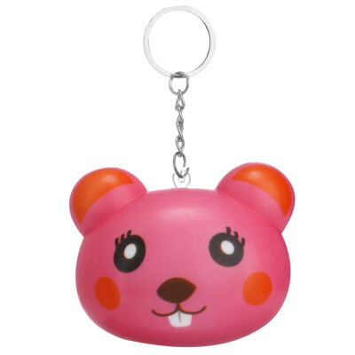 

Gotoamei Squishies Kawaii Cartoon Animal Slow Rising Cream Scented Keychain Stress Relief