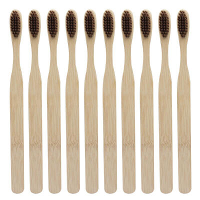 

110pcs Environmental Soft Head Bamboo Toothbrush Oral Care Teeth Eco Brush