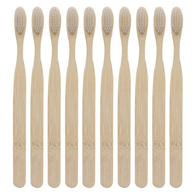 

110pcs Environmental Soft Head Bamboo Toothbrush Oral Care Teeth Eco Brush