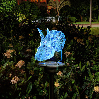

〖Follure〗LED Solar Power Animal Lawn Lamp Garden Yard Stake Landscape Outdoor Light Decor