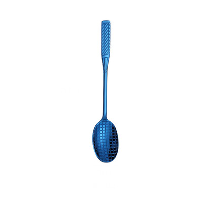 

Toponeto Colorful Spoon Handle Spoons Flatware Ice Cream Drinking Tools Kitchen Gadget