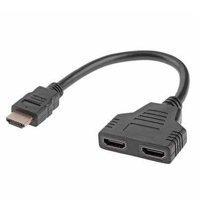 

HDMI Splitter 1080P Video HDMI Switcher 1X2 Split 1 in 2 Out Cable Adapter