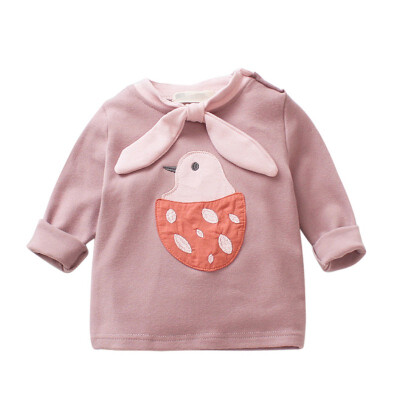 

Fashion Cartoon Animal Girl Sweater Autumn Long Sleeve Cute Baby Girl Sweater Child Clothing Spring Cartoon Girl Clothes