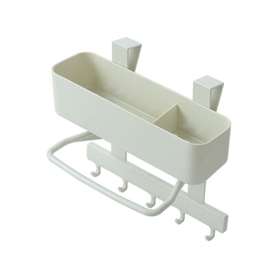 

Kitchen Sink Sponge Brush Duster Cloth Storage Rack Soap Holder Hooks Organizer