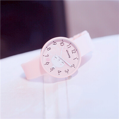 

Childrens Watches Girls Waterproof Primary&Secondary School Girls Lovely Soft Girls Sweet Jelly Small Fresh Electronic Watch