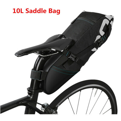 

8L 10L Bike Saddle Bag Seatpost Cycling MTB Bicycle Rear Storage Pouch