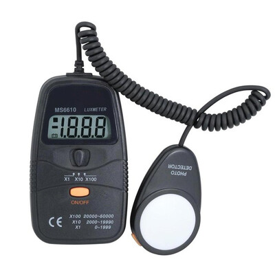 

MS6610 Digital Lux Meter mini Light Meter Luxmeter 050000LUX Illuminometer