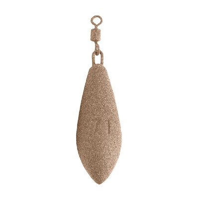 

71G 85G 99G 128G 142G Carp Fishing Lure Sinker Spindle Fishing Weights with Rig Swivel Carp Fishing Sinker