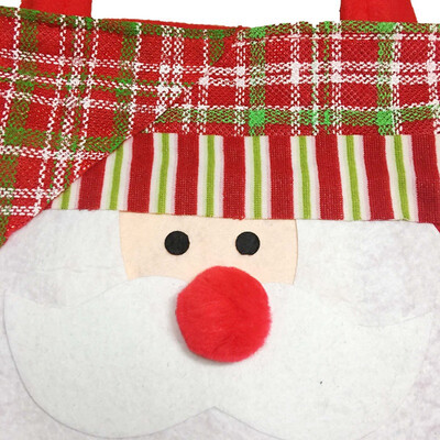 

Gobestart New Santa Claus Gift Bags Merry Christmas Candy Bags