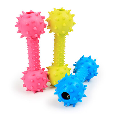 

Durable Chew Toys Dog Toy Barbell Toy Ball Random Sent 1pcs