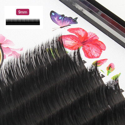 

〖Follure〗Grafting False Eye Lashes Wave 007 C Black Silk Eyelashes Extension