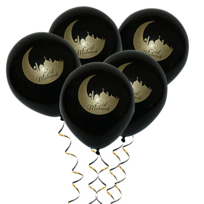 

10pcslot Happy Eid Mubarak Latex Balloons Muslim Eid Al-fitr Hajj Party Decoration Supplies Globos Islamic Ramadan Decor Baloon