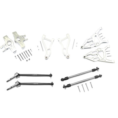 

Tailored Front Upper & Lower Arms Knuckle Arms Harden Steel CVD SST For TRAXXAS UDR