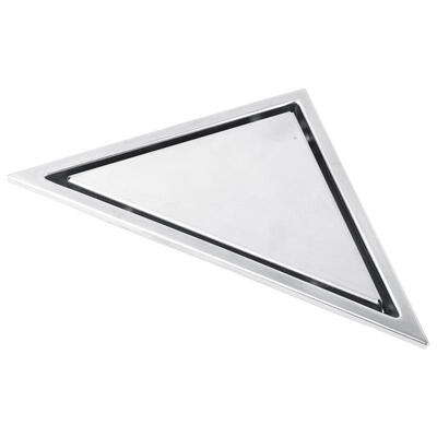 

Greensen Stainless Steel Triangle Deodorant Shower Drain Floor Drainer Bathroom Kitchen