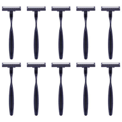 

Portable Manual Shaver Twin Blades Disposable Razor Face Body Hair Removal