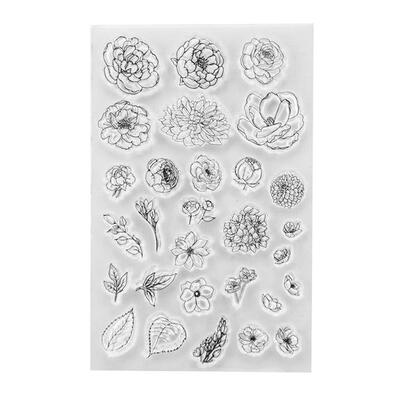 

Silicone Transparent Seals Clear Stamps for DIY Scrapbooking Photo Album