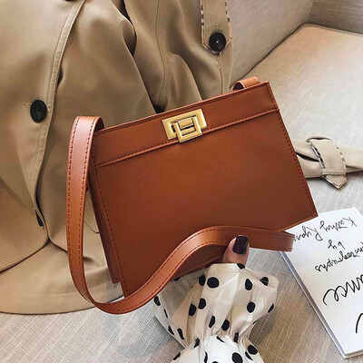 

Tailored Womens New Simple Shoulder Bag Casual Messenger Bag Trend Simple Handbag