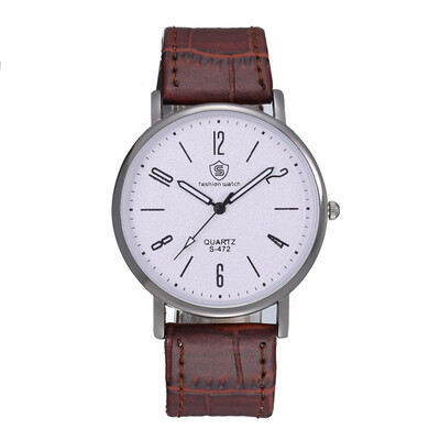 

Fashion casual business mens belt watch digital male
