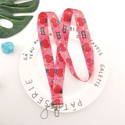 

Cartoo Figure Neck Strap Phone Lanyard Cute Card Holder Keychain