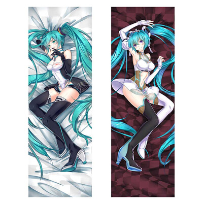 

Ailin Online Hatsune Miku Throw Body Pillow Case Double-Sided Different Anime Characters Pillow Cover for Home Sofa Decor