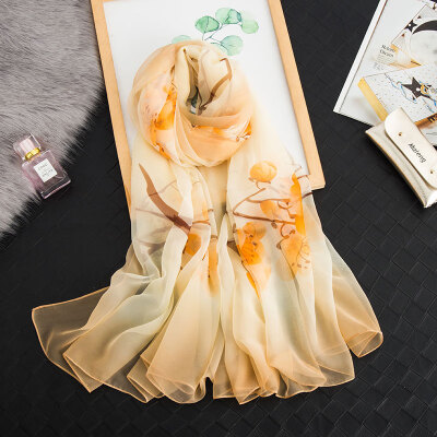 

Ultra-thin summer sunscreen ice silk scarf female chiffon light shawl long scarf excellent soft yarn summer