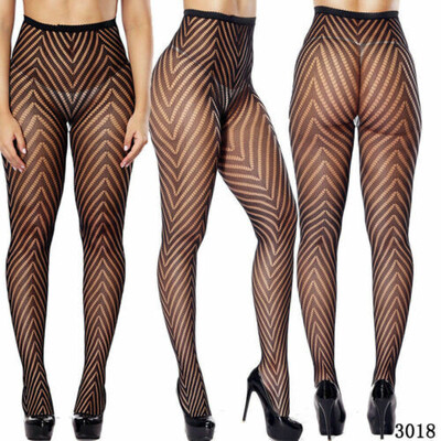 

Pantyhose Socks Tights Women Fashion Fishnet Stockings Lace Sheer Plus Size