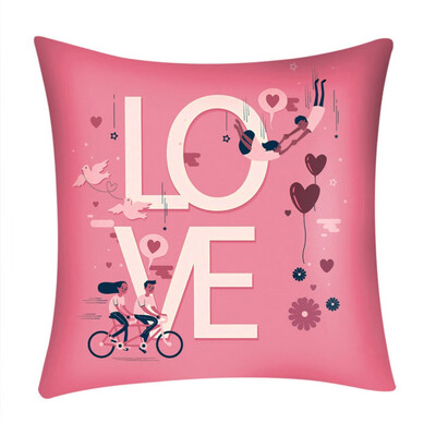 

Siaonvr Print Pillow Case Polyester Sofa Car Cushion Cover Home Decor