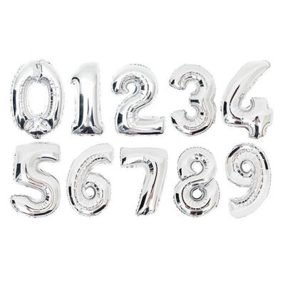 

1pc 40inch Rose Gold Sliver Pink Black Blue 0-9 Number Balloons Aluminum Foil Helium Happy Birthday Anniversary Party Decoration
