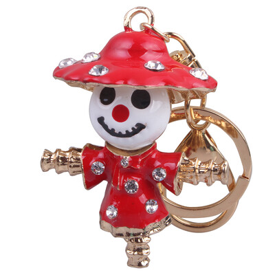 

Fashion creative gift cute scarecrow keychain bag pendant
