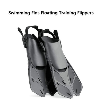 

HOHAN 2019 Swimming Fins Snorkeling Foot Flipper Floating Training Fin with Adjustable Heel for Swimming Diving Water Sports