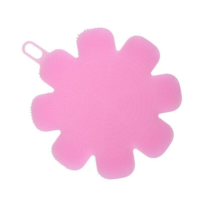 

Flower Silicone Dish Cleaning Brushes Scouring Pad Pot Pan Wash Brushes