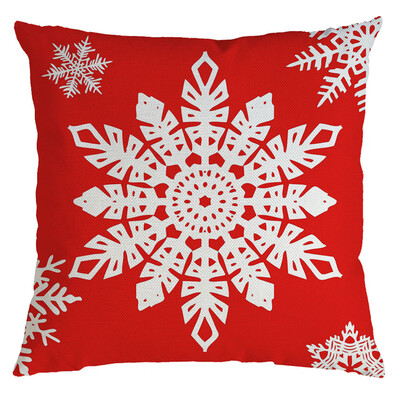 

Siaonvr Christmas Pillow Cover Pillowcases Decorative Sofa Cushion Cover 45x45cm