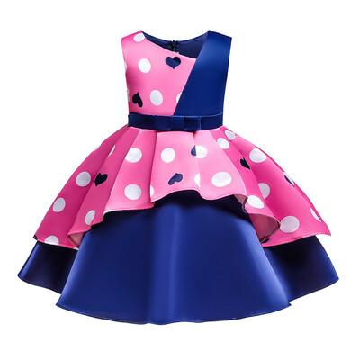 

Floral Baby Girls Princess Bridesmaid Pageant Gown Birthday Party Wedding Dress