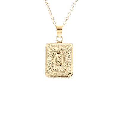 

Fashion Jewelry Brand English Alphabet Pendant Necklace For Women Gift