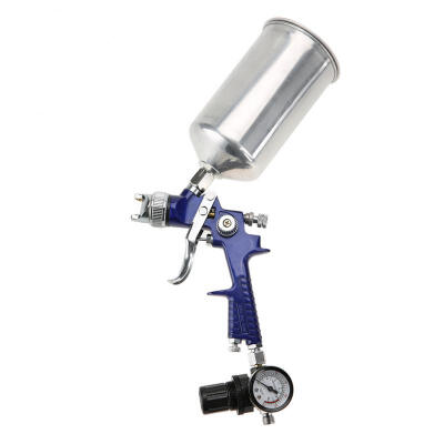 

Greensen 14mm Nozzle 1000ml Capacity Gravity Feeding Mode Air Paint HVLP Spray Gun Pneumatic Tool