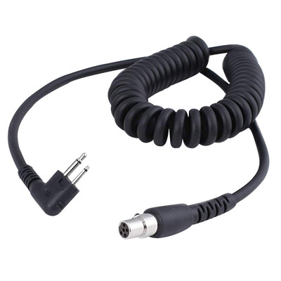 

Replacement for HYT Black Box Radio Speedcom Handheld Radios Rugged Radios CC-MOT 2-Pin to 5-Pin Coil Cord Cable