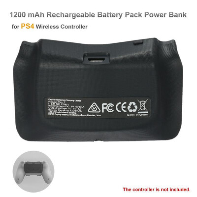 

1200 mAh Rechargeable Battery Pack Power Bank with Charging Cable for PS4 Wireless Controller