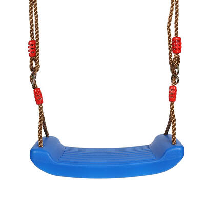 

Plastic Garden Swing Kids Hanging Seat Toys with Height Adjustable Ropes