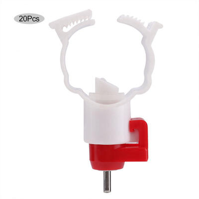 

Greensen Chicken Duck Steel Column Nipple Mouth Drinking Feeder Water Supply Poultry Automatic Waterer