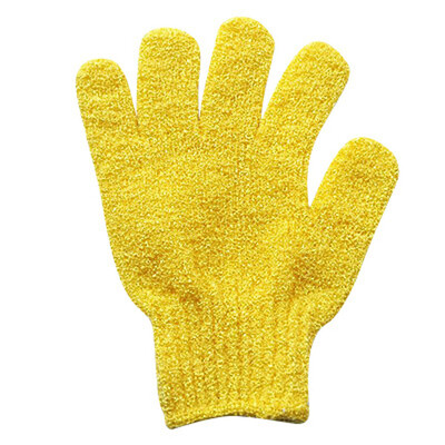 

JPGIF 1Pair Shower Gloves Exfoliating Wash Skin Spa Bath Gloves Foam Bath Skid Resist