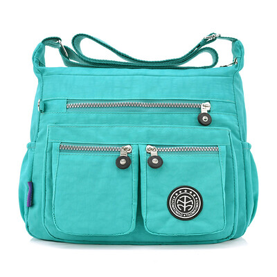 

Nylon bag diagonal backpack for middle-aged&elderly mothers leisure Messenger bag large canvas Oxford cloth bag