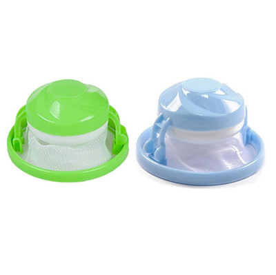 

Toponeto Home Floating Lint Hair Catcher Mesh Pouch Washing Machine Laundry Filter Bag