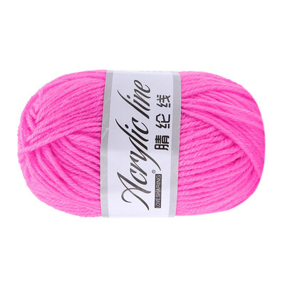 

Gobestart 50g Chunky Wool Roving Scarf Knit Wool Yarn Thickness Warm Hat Household A