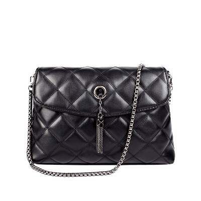

Tailored Women Messenger Bags Quilted Leather Women Bag Chain Cross-body Handbags